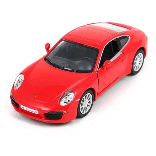 Машинка IDEAL Porsche 911 Carrera S (масштаб 1:32), красный