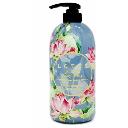 Jigott Парфюмированный гель для душа с экстрактом лотоса Lotus Perfume Body Wash, 750 мл