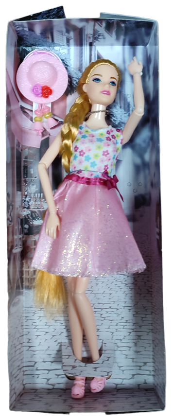 Кукла Beauty в розовом платье