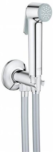 Набор для гигиенического душа GroheTempesta-F Trigger Spray 30 (гигиенический душ, нажимной запорный вентиль, шланг 1000 мм), хром (26358000)