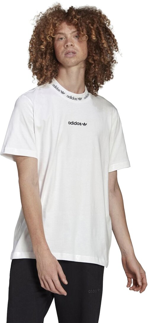 Футболка adidas Originals, размер XS, белый