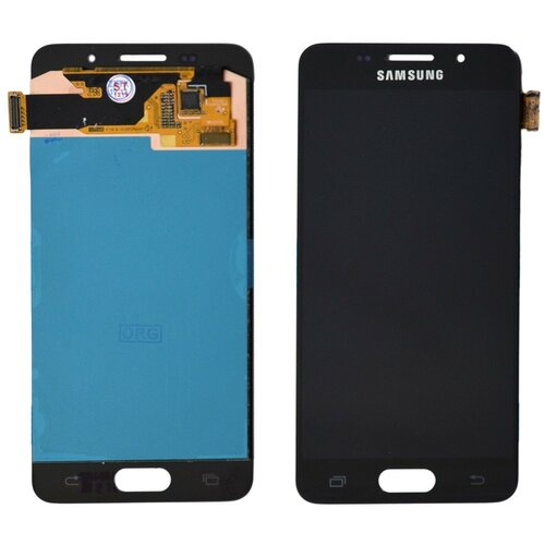 Дисплей для телефона Samsung A310F (A3 2016) в сборе с тачскрином Черный дисплей для телефона samsung a310f a3 2016 в сборе с тачскрином черный aa tft