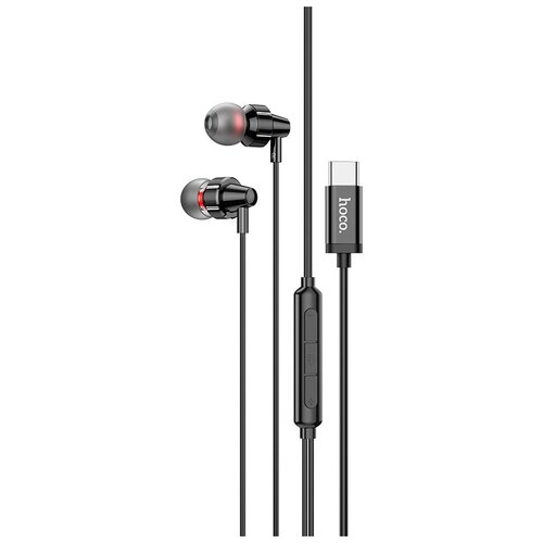 Наушники внутриканальные HOCO M90 Delight Type-C 12 м цвет чёрный 50500₽