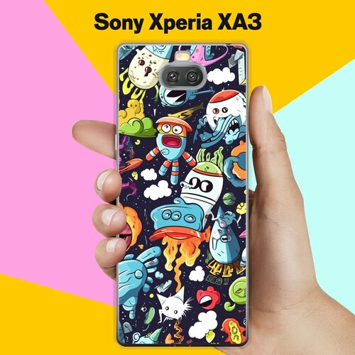 Силиконовый чехол на Sony Xperia XA3 Пак / для Сони Иксперия Икс А 3 силиконовый чехол розовый фламинго на sony xperia xa3 сони xperia xa3