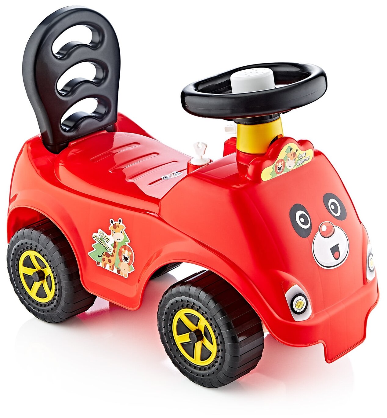 Машина-каталка Cool Riders сафари, с клаксоном, цвет красный 4850_Red Guclu 9423385 .