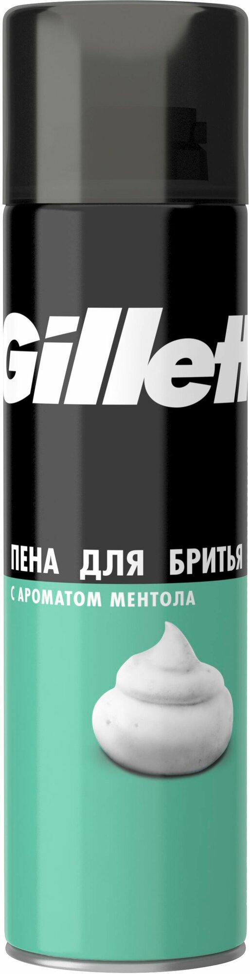 Пена для бритья Gillette Menthol