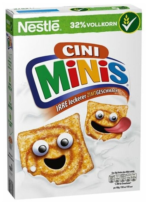 Сухой завтрак Nestle Cini Minis (Германия), 375 г - фотография № 17