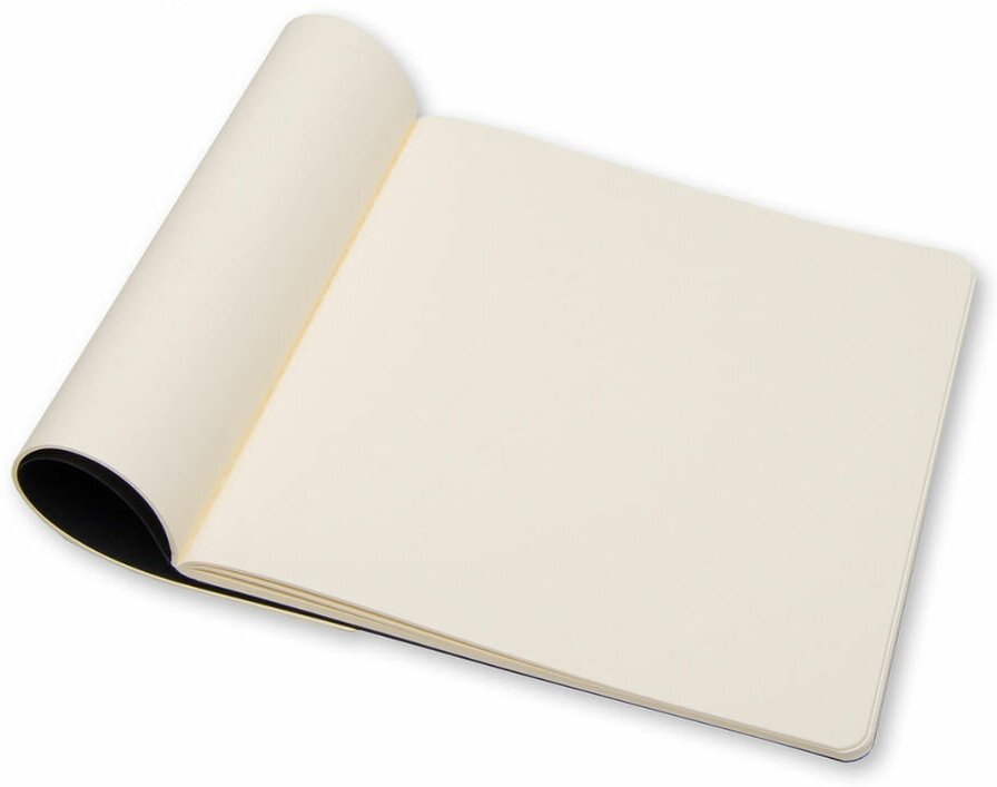 Блокнот для рисования Moleskine CAHIER SKETCH ALBUM 190x190мм обложка картон 88стр. черный - фото №4