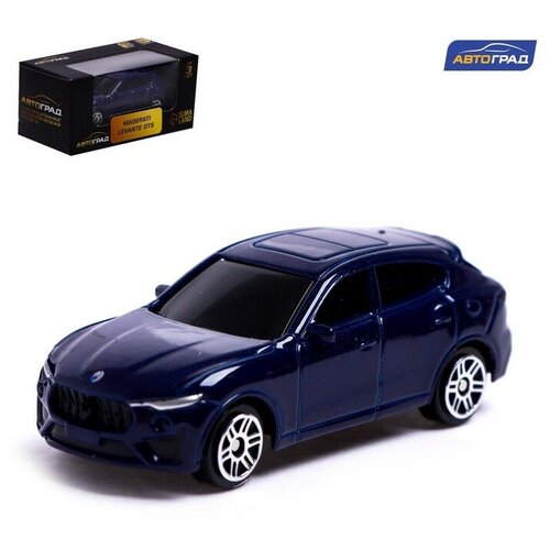 Машина металлическая MASERATI LEVANTE GTS, 1:64, цвет синий