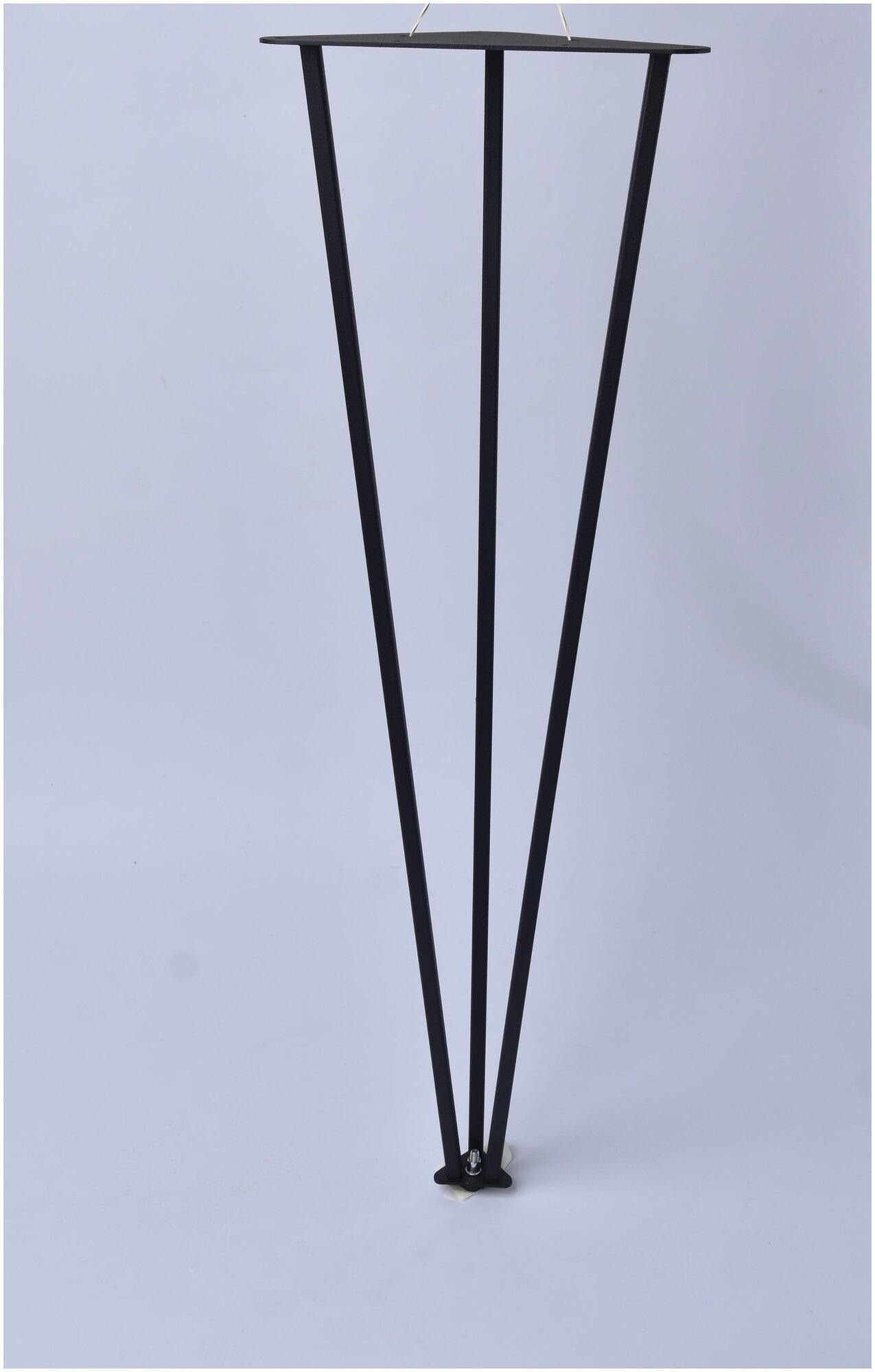 Ножки для стола, металл "черный муар", лофт, Card&loft , 75 см, 4 шт - фотография № 6