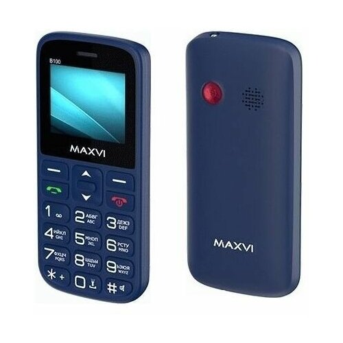Мобильный телефон Maxvi B100 blue