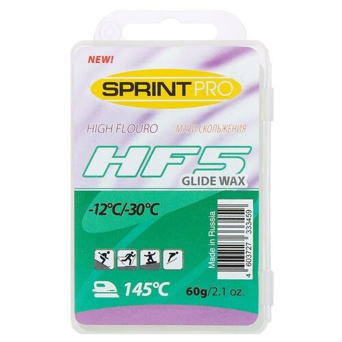 фото Парафин sprint pro, hf5 green, (-12 -30°c), 60г 5310853 сима-ленд