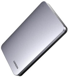Внешний корпус для жесткого диска Ugreen CM300 (70498) 2.5" SATA External Hard Drive Enclosure (USB-C 3.2) серый