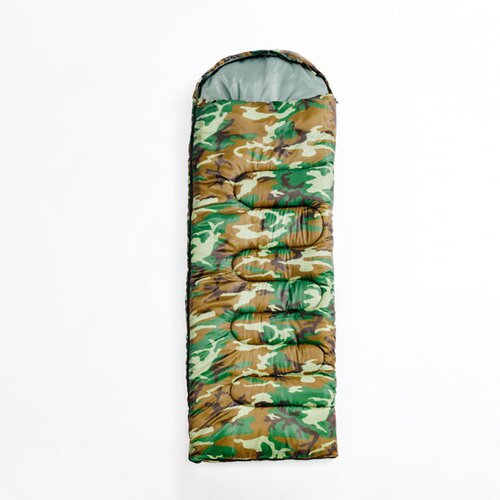 фото Спальный мешок military -10 светлимый камуфляж, молния с правой стороны снаряга