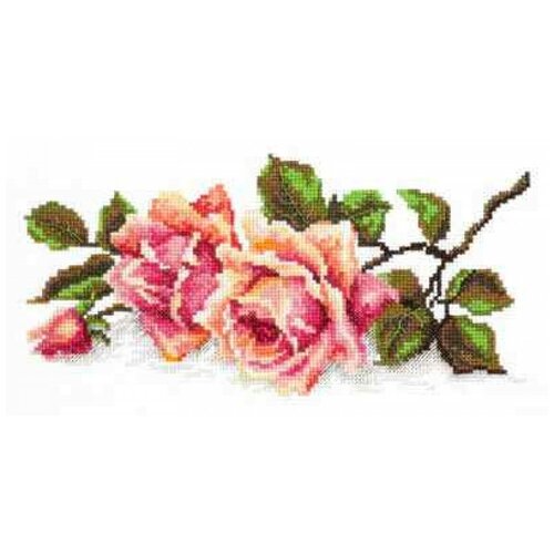 Чудесная Игла Набор для вышивания Аромат розы (40-48), разноцветный, 1 шт., 25 х 25 см
