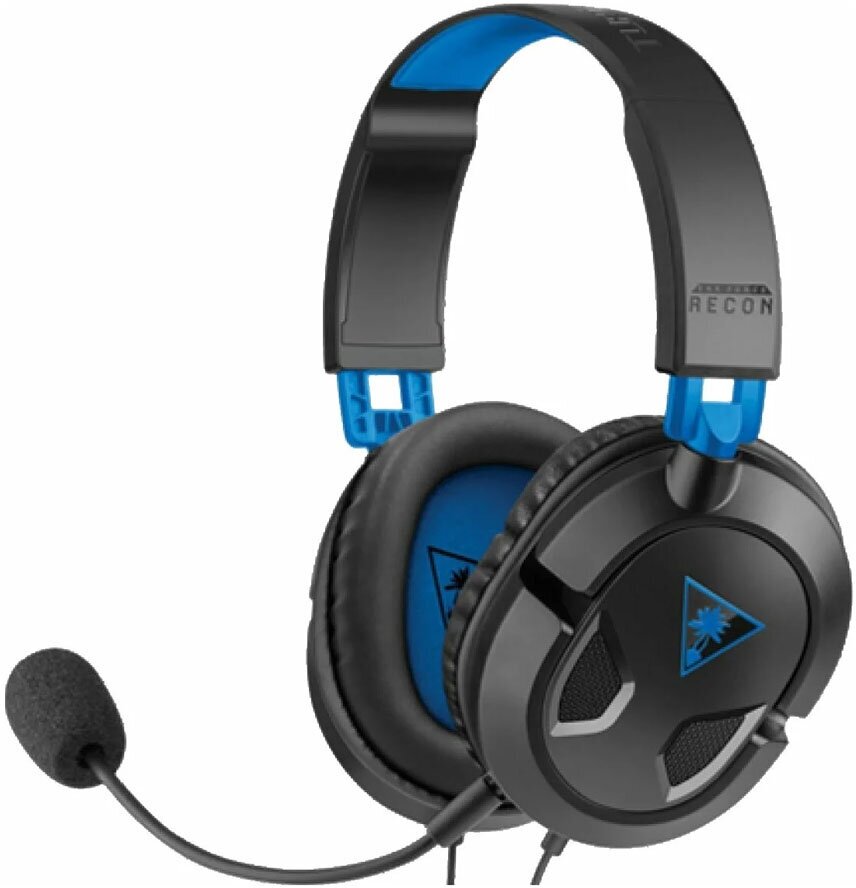 Гарнитура Turtle Beach Ear Force Recon 50P для PS4/PS5/Xbox One, S, X, Series/PC (Black-Blue)