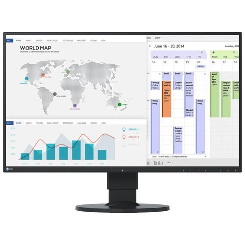 27 Монитор Eizo FlexScan EV2750 2560x1440 61 Гц IPS черный 12143500₽
