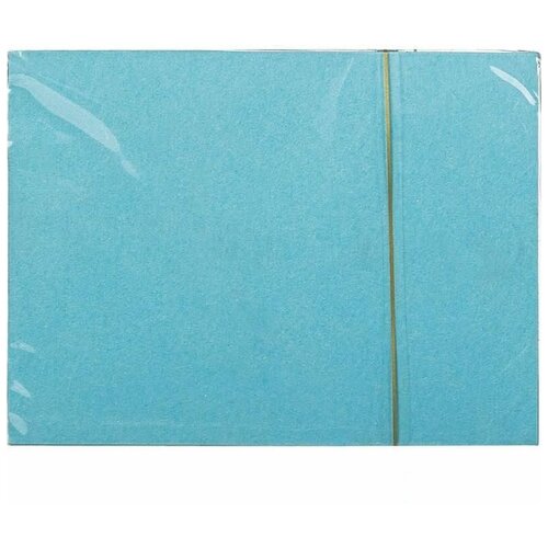 Стикеры Гознак с клеев.краем 38х51 голубой 100л