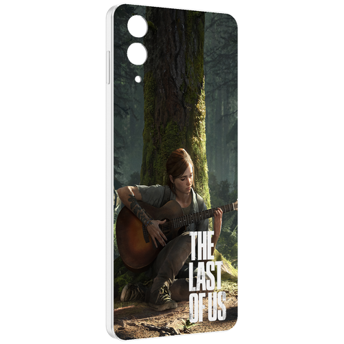 Чехол MyPads The Last of Us Part II для Samsung Galaxy Z Flip 4 (SM-F721) задняя-панель-накладка-бампер