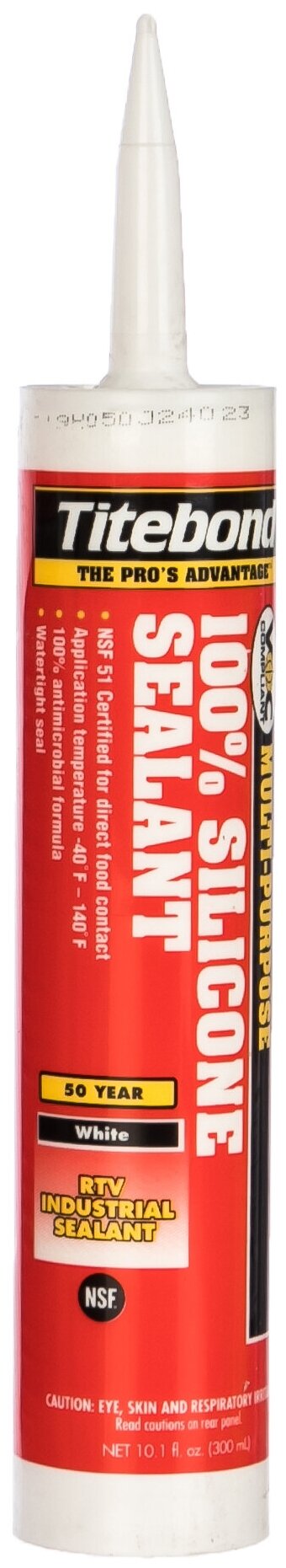   Silicone Sealant  100%  300 . Titebond