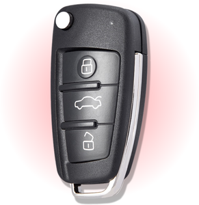 Корпус ключа зажигания для Ауди, корпус ключа для Audi, 3 кнопки
