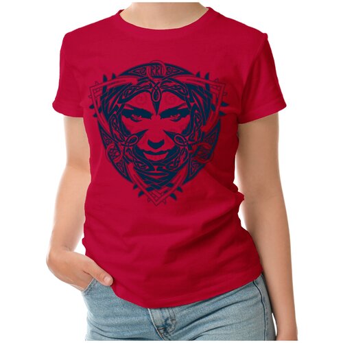 фото Футболка roly, размер l, красный