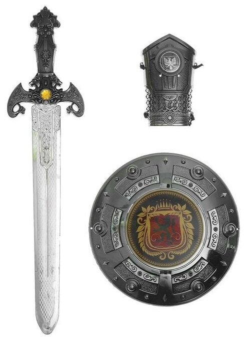 Набор богатыря: защита, меч, нарукавник