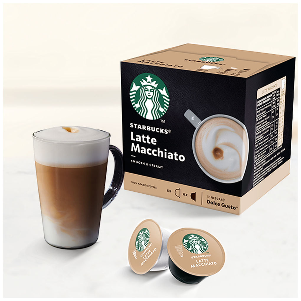 Кофе в капсулах Starbucks Latte Macchiato, 12 кап. в уп. - фотография № 10