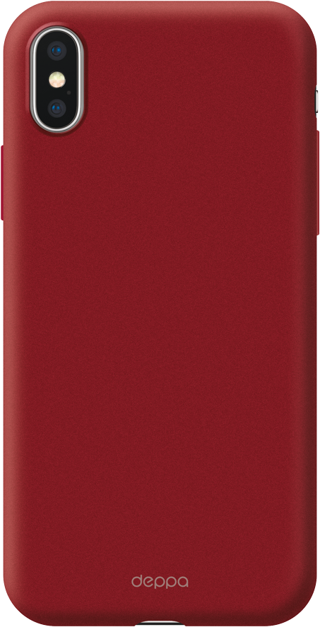 Чехол Air Case для Apple iPhone XS Max, красный, Deppa 83365