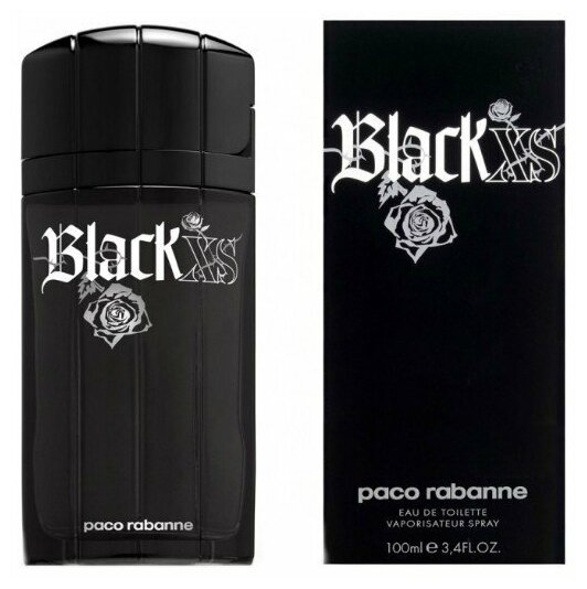 Туалетная вода Paco Rabanne мужская Black XS for Him 100 мл