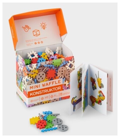 Конструктор Marioinex "Мини вафли — 300 элементов Конструктор"