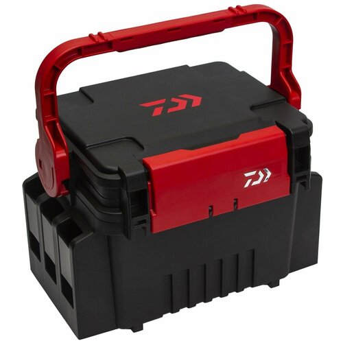 daiwa ящик рыболовный daiwa tackle box tb9000 white Ящик рыболовный Daiwa Tackle Box TB3000 Black/Red