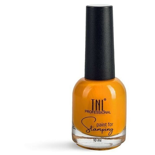 Купить TNL, LUX - краска для стемпинга (№014 - оранжевый), TNL Professional