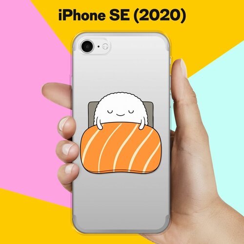 Силиконовый чехол Суши засыпает на Apple iPhone SE (2020) силиконовый чехол суши на apple iphone se 2020