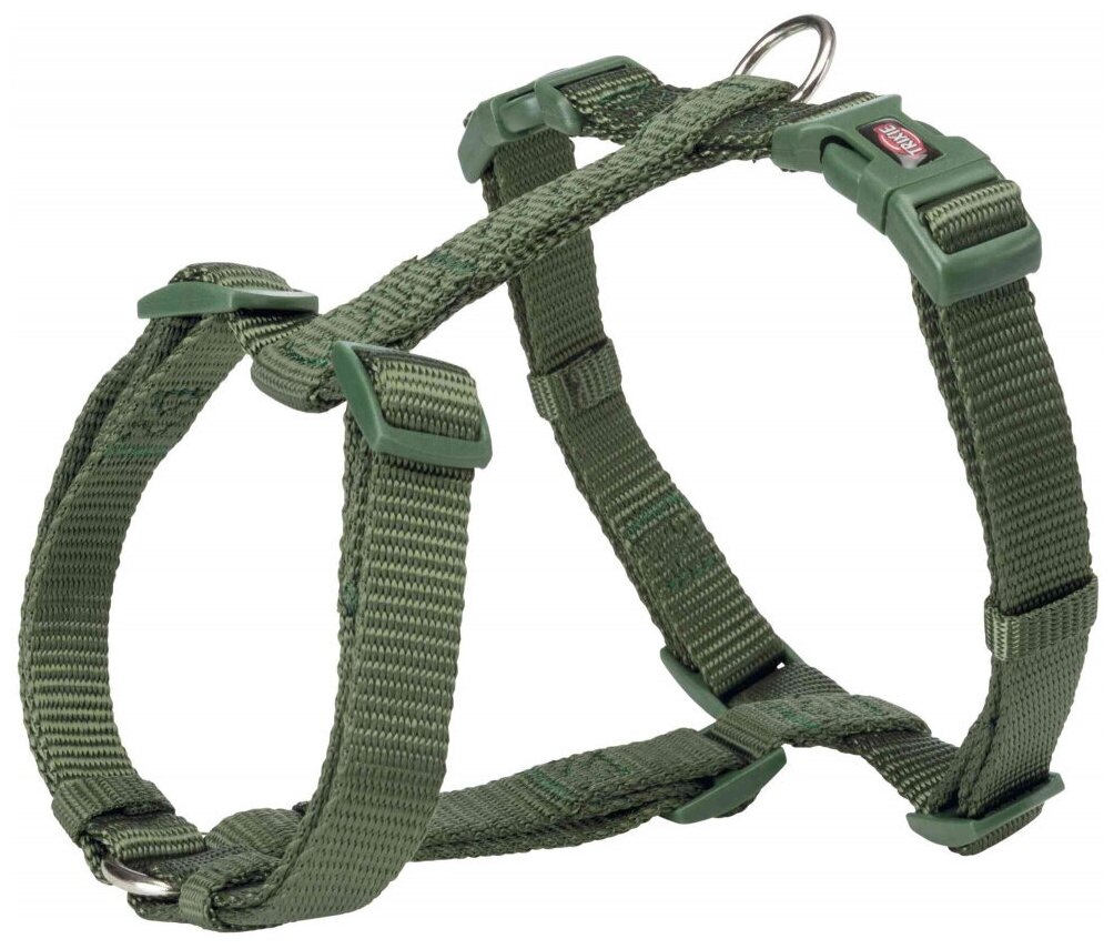 Шлейка TRIXIE Premium H-harness S-M лесной, S