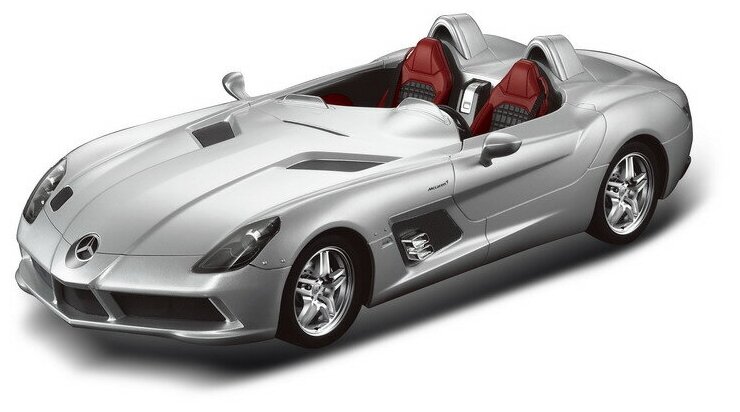 Машина р/у 1:12 Mercedes-Benz SLR 50х22х20.5см цвет серебряный 40MHZ