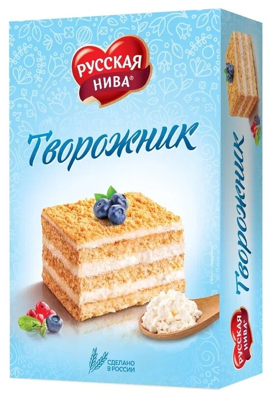 Торт Русская Нива Творожник, 300 г