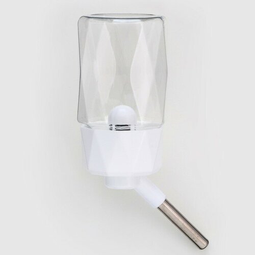 Поилка для грызунов 250 мл крепление-пружинка белая 625₽