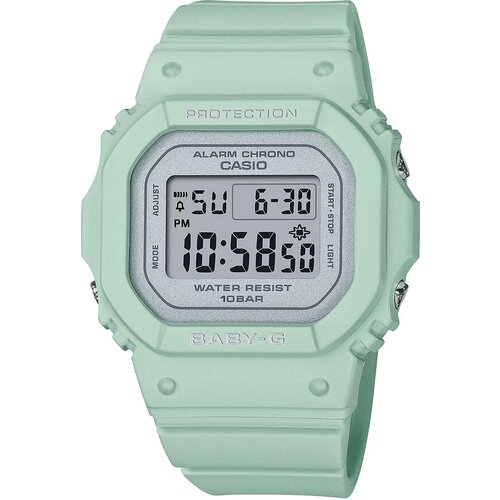 Наручные часы CASIO Baby-G BGD-565SC-3, бирюзовый, серый lakestone 986318 bgd