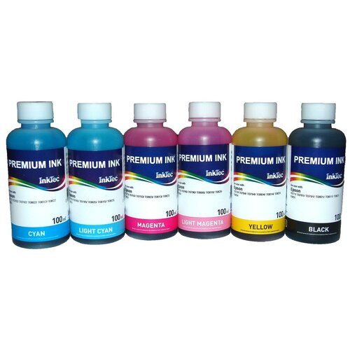 чернила для epson inktec e0010 100mc cyan голубой 100 ml Чернила для Epson XP-55, XP-960, XP-860, XP-750, XP-760, XP-950, XP-960, XP-970, XP-850, XP-8500, XP-8505, XP-8600, XP-8700, XP-65, Inktec 6 х 100 мл