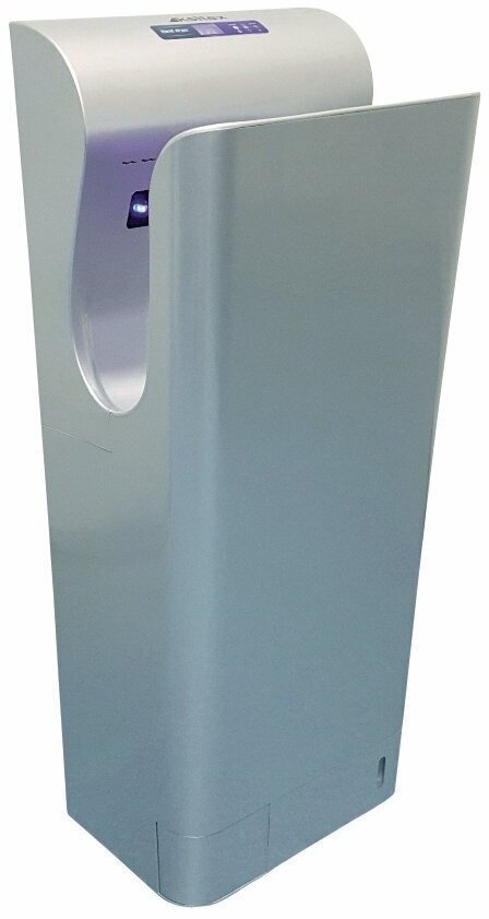 Сушилка для рук KSITEX UV-9999C, 2050 Вт, ультрафиолет, погружного типа, время сушки 10 секунд, пластик, хром