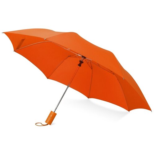 Зонт Rimini, полуавтомат, 2 сложения, оранжевый