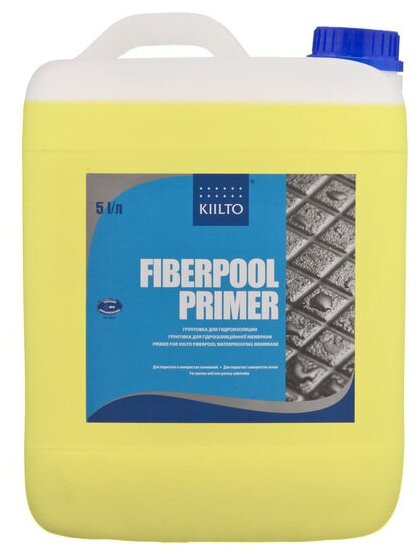 Грунт для гидроизоляционных систем 5 л Fiberpool Primer KIILTO T3908.405