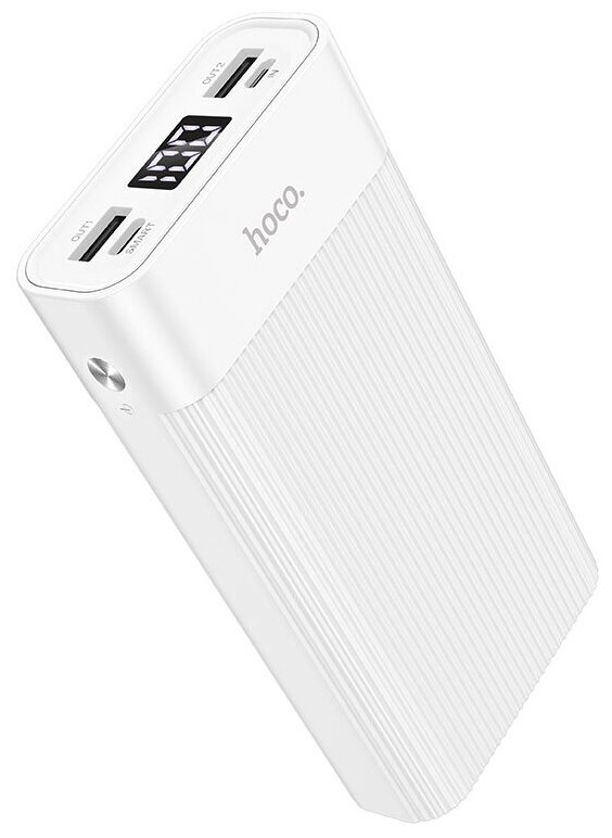 Внешний аккумулятор Hoco Power Bank J85 Wellspring 20000mAh White