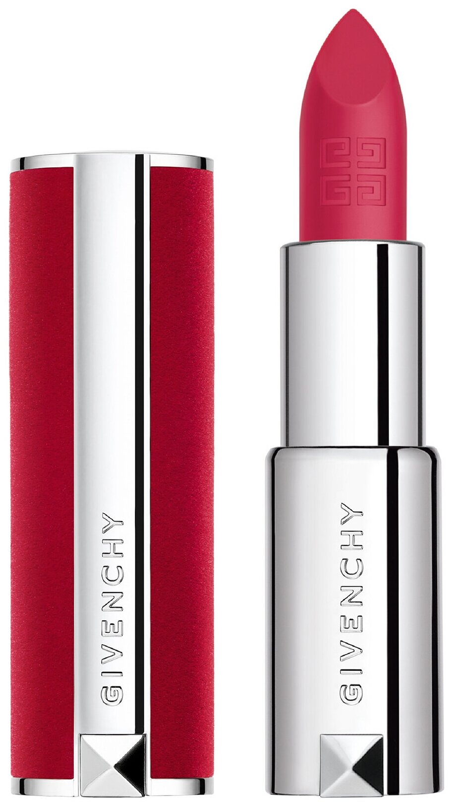 GIVENCHY Le Rouge Deep Velvet помада для губ матовая, оттенок 25 Fuchsia Vibrant