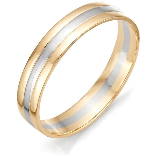 фото Алькор обручальное кольцо из красного золота 1-00056, размер 22