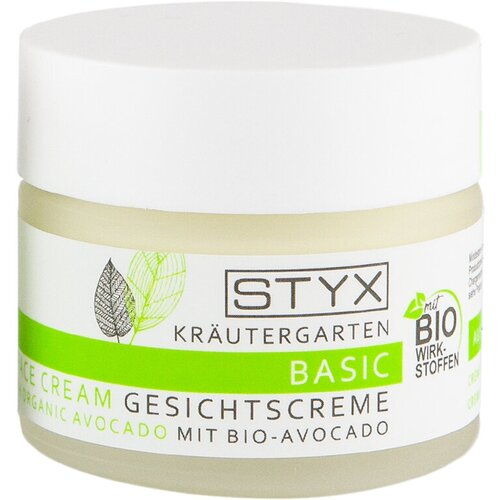 STYX Gesichtscreme Mit Bio-Avocado Крем био «Авокадо», 50 мл. очищающее молочко био styx naturcosmetic хмель 200 мл