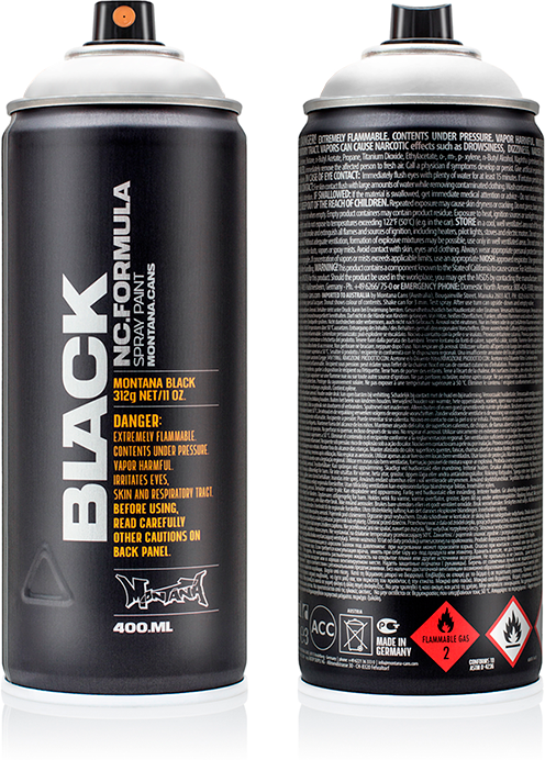 Универсальная аэрозольная краска Montana Black, Wild Lime BLK400-6015, 400 мл., для любых поверхностей - фотография № 3