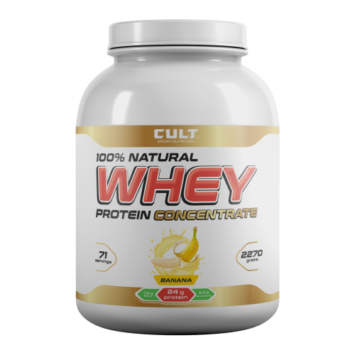 протеин Cult 100 % natural whey (2270 gr) шоколад