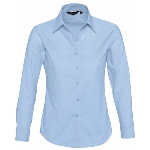 фото Рубашка sol's, размер 50, голубой